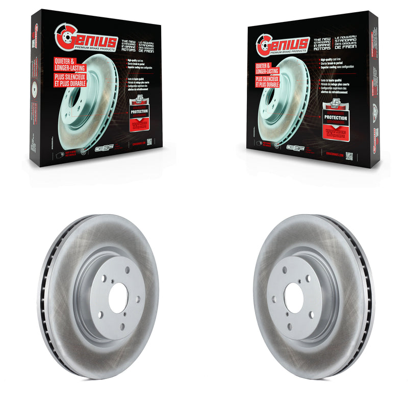 Genius KG-100239 Disc Brake Rotor for 2006-2021 Subaru Legacy, Subaru Outback and More - Front