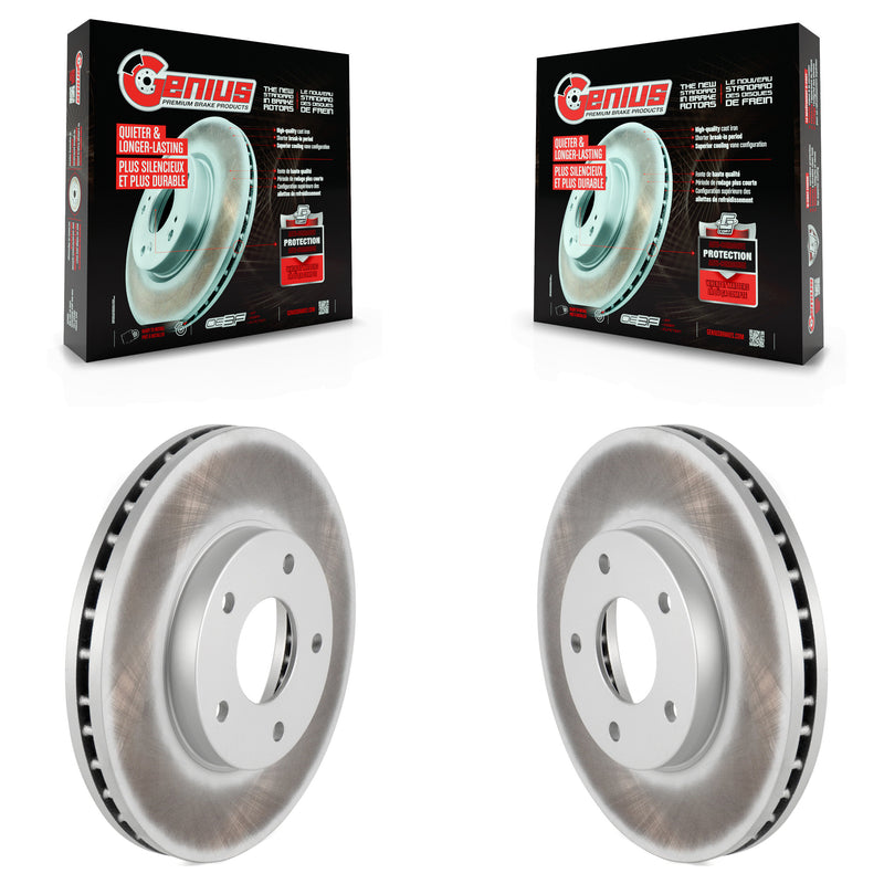 Genius KG-100242 Disc Brake Rotor for 2004-2006 Nissan X-Trail - Front