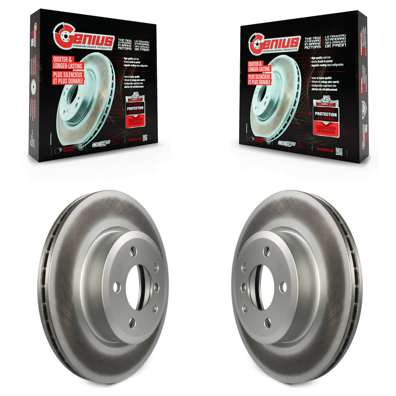 Genius KG-100244 Disc Brake Rotor for 2004-2010 BMW X3 - Front