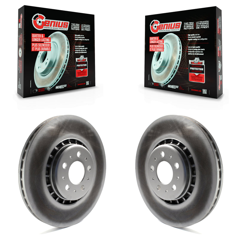 Genius KG-100245 Disc Brake Rotor for 2003-2014 Volvo XC90 - Front