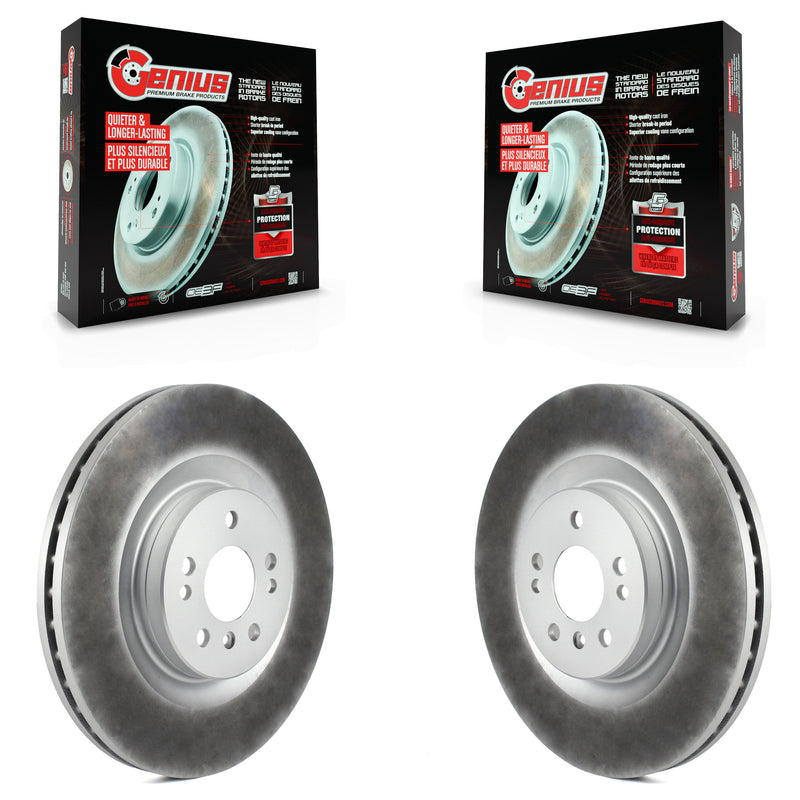 Genius KG-100247 Disc Brake Rotor for 2005-2012 Mercedes-Benz GL350, Mercedes-Benz R350 and More - Front