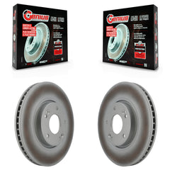 Genius KG-100252 Disc Brake Rotor for 2006-2019 Kia Optima, Hyundai Sonata and More - Front