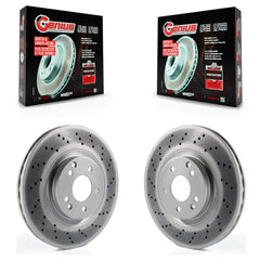 Genius KG-100264 Disc Brake Rotor for 2003-2011 Mercedes-Benz SLK300, Mercedes-Benz CLK350 and More - Front