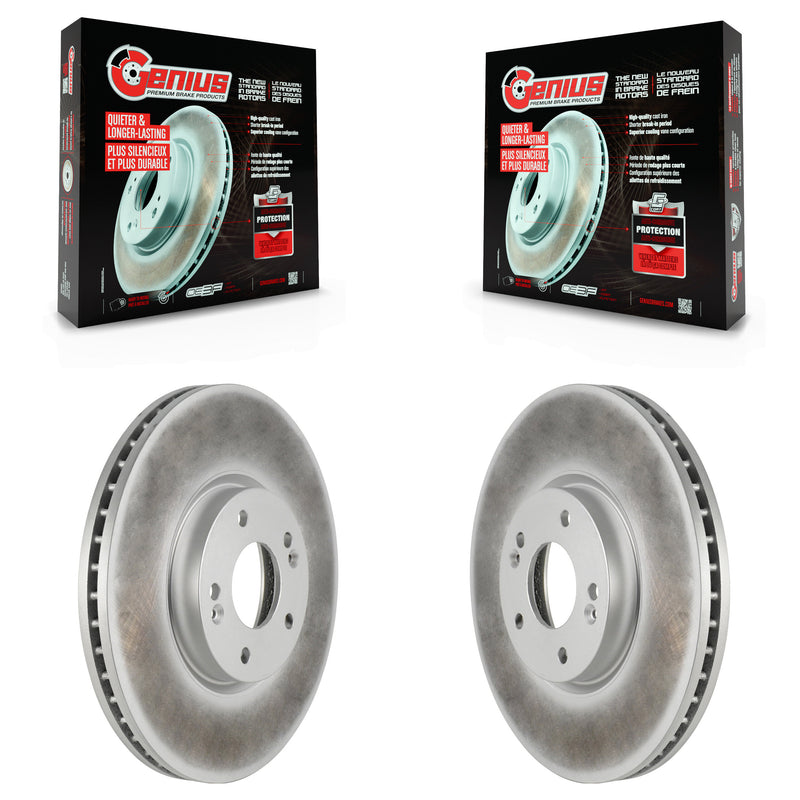 Genius KG-100289 Disc Brake Rotor for 2007-2012 Hyundai Veracruz - Front