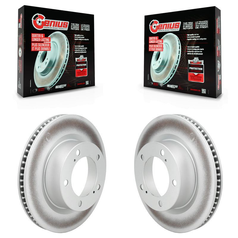 Genius KG-100301 Disc Brake Rotor for 2008-2020 Toyota Land Cruiser, Lexus LX570 - Front