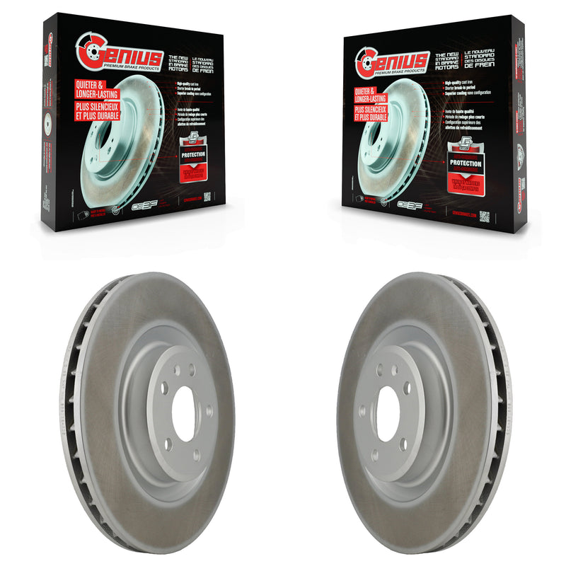 Genius KG-100302 Disc Brake Rotor for 2008-2024 Audi Q5, Porsche Macan and More - Front