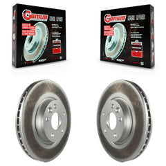 Genius KG-100306 Disc Brake Rotor for 2007-2020 Land Rover Range Rover Evoque, Volvo S80 and More - Front