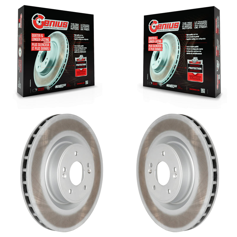 Genius KG-100313 Disc Brake Rotor for 2010-2016 Hyundai Genesis Coupe - Front