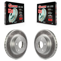 Genius KG-100319 Disc Brake Rotor for 2008-2015 Mercedes-Benz C250, Mercedes-Benz C230, Mercedes-Benz C300 - Front