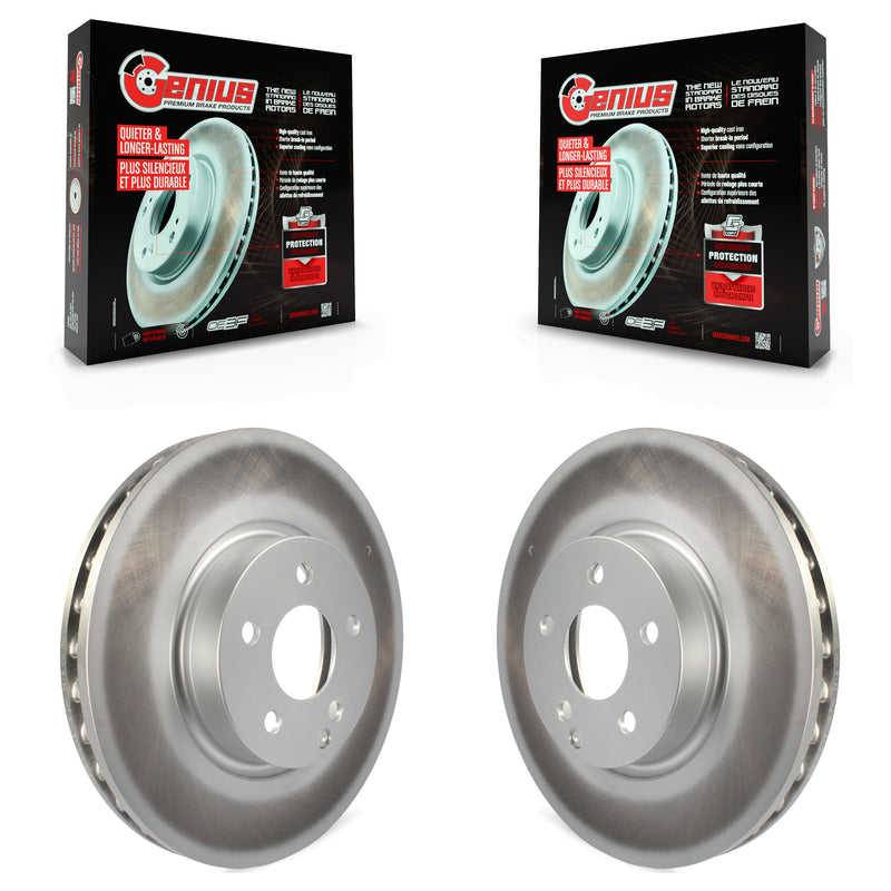 Genius KG-100320 Disc Brake Rotor for 2008-2019 Mercedes-Benz SLC300, Mercedes-Benz C300 and More - Front