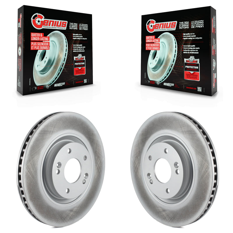 Genius KG-100330 Disc Brake Rotor for 2011-2024 Kia Optima, Hyundai Nexo and More - Front