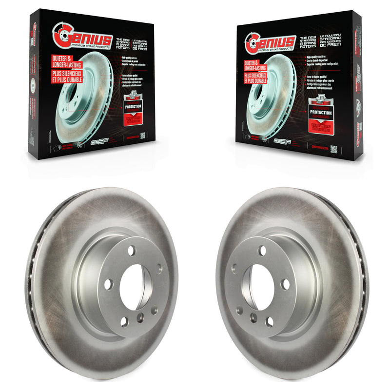 Genius KG-100331 Disc Brake Rotor for 2011-2018 BMW X4, BMW X3 - Front
