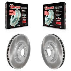 Genius KG-100332 Disc Brake Rotor for 2010-2025 Land Rover Defender 130, Land Rover Discovery and More - Front