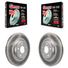 Genius KG-100336 Disc Brake Rotor for 2011-2017 Audi Q5, Audi A4 Quattro and More - Front