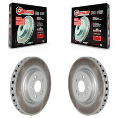 Genius KG-100343 Disc Brake Rotor for 2012-2018 Mercedes-Benz GLE300d, Mercedes-Benz GLE350 and More - Front