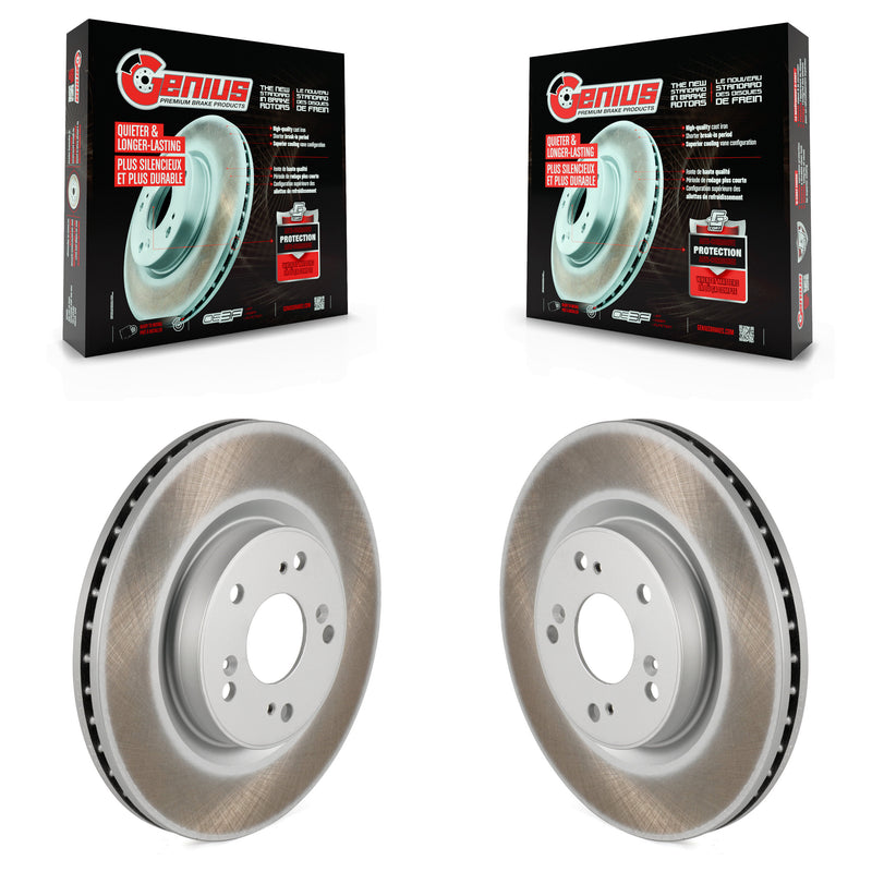 Genius KG-100350 Disc Brake Rotor for 2012-2016 Honda CR-V - Front