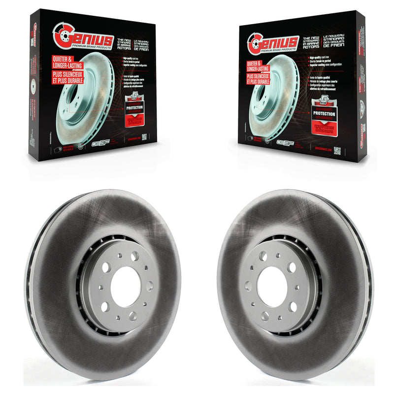 Genius KG-100351 Disc Brake Rotor for 2003-2014 Volvo XC90 - Front