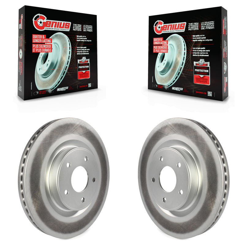 Genius KG-100353 Disc Brake Rotor for 2013-2024 Nissan Z, INFINITI Q60 and More - Front