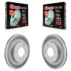 Genius KG-100356 Disc Brake Rotor for 2014-2015 Mitsubishi Mirage - Front