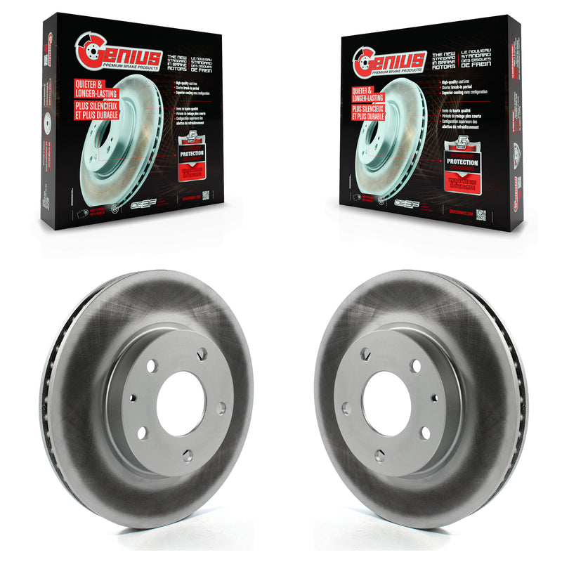 Genius KG-100360 Disc Brake Rotor for 2014-2022 Mazda CX-3, Mazda 3, Mazda 3 Sport - Front