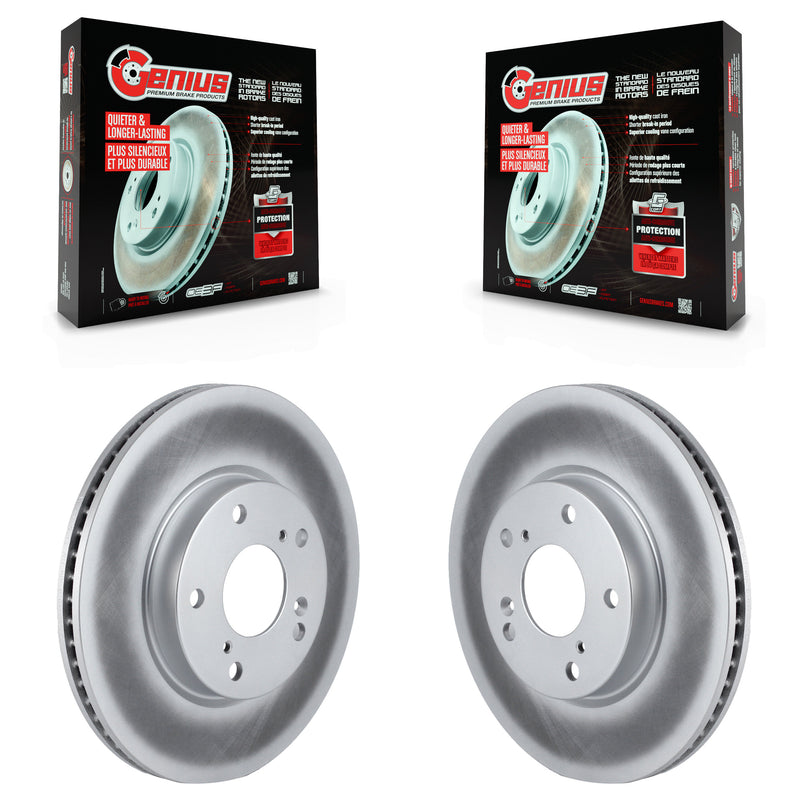 Genius KG-100370 Disc Brake Rotor for 2016-2024 Honda Civic, Honda Insight, Honda Accord - Front
