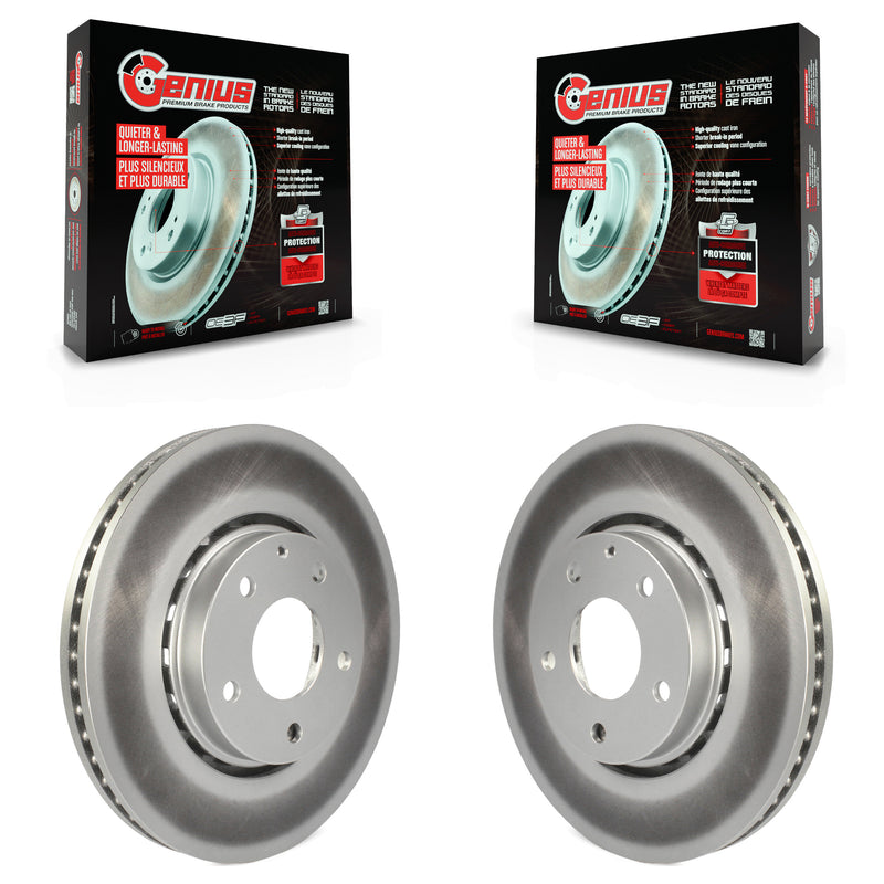 Genius KG-100374 Disc Brake Rotor for 2016-2024 Mazda 6, Mazda CX-5 - Front