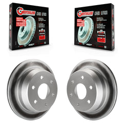Genius KG-100382 Disc Brake Rotor for 1999-2007 Chevrolet Silverado 1500 Classic, GMC Sierra 1500 Classic and More - Rear