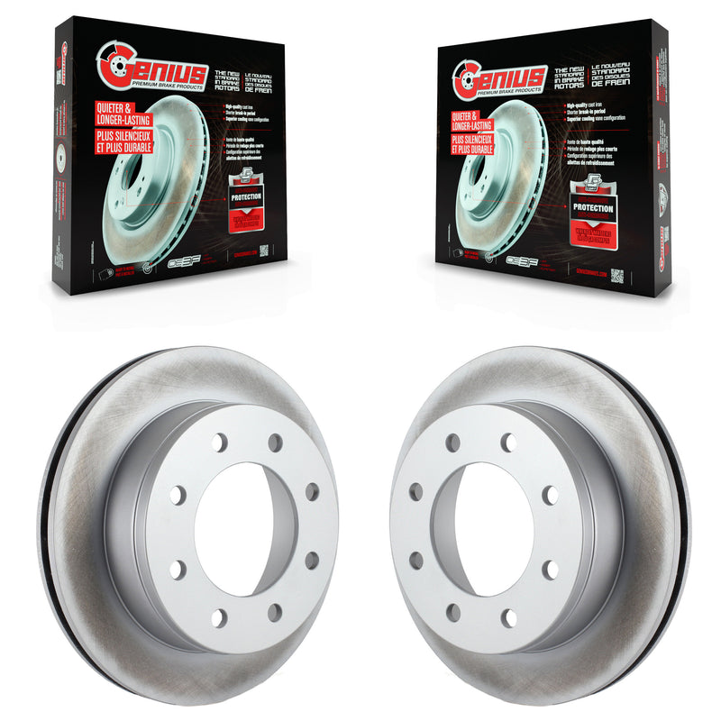 Genius KG-100384 Disc Brake Rotor for 1999-2014 Chevrolet Express 3500, GMC Savana 3500 and More - Rear