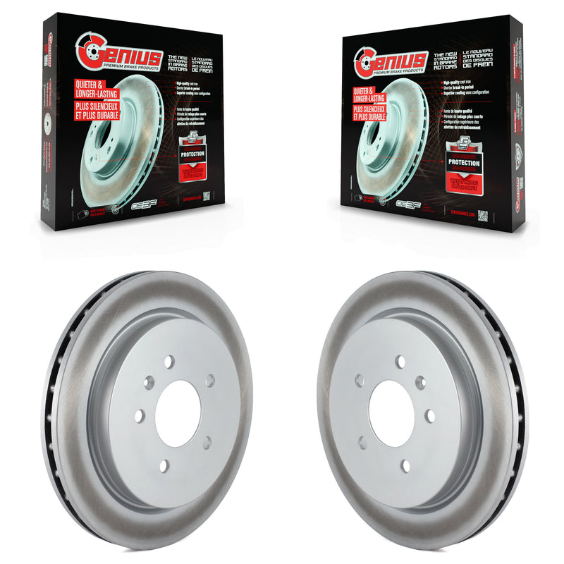 Genius KG-100390 Disc Brake Rotor for 2003-2011 Cadillac CTS, Cadillac STS, Cadillac Seville - Rear