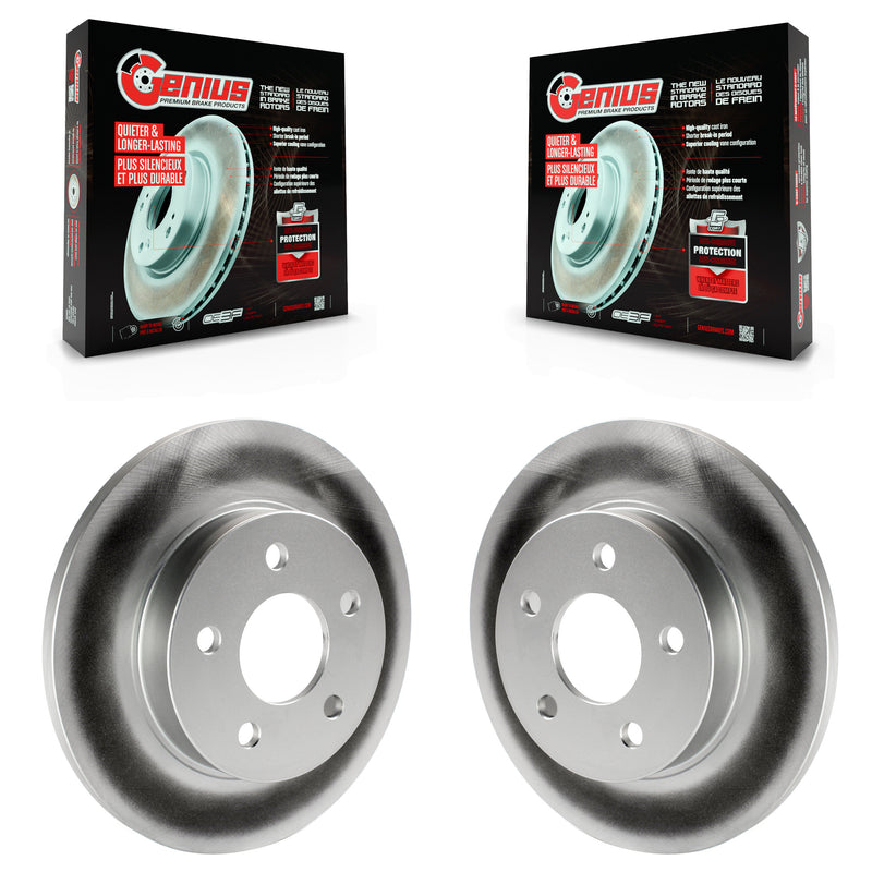 Genius KG-100392 Disc Brake Rotor for 2004-2012 Chevrolet HHR, Chevrolet Cobalt and More - Rear