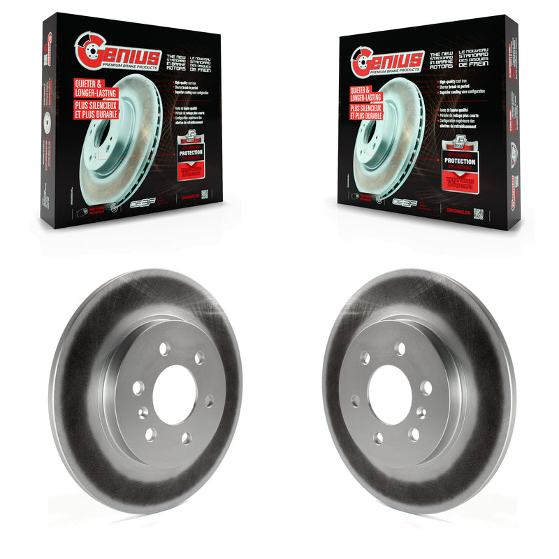 Genius KG-100397 Disc Brake Rotor for 2006-2009 Buick Terraza, Chevrolet Uplander and More - Rear