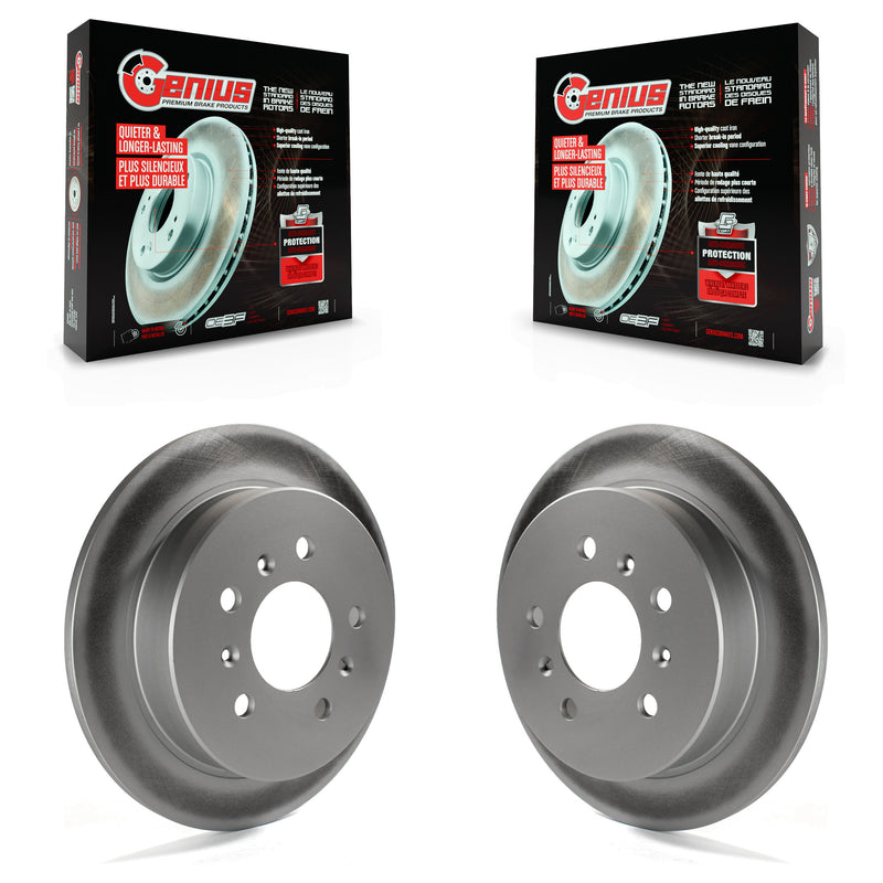 Genius KG-100400 Disc Brake Rotor for 1997-2010 Chevrolet Impala, Buick Allure and More - Rear