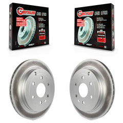 Genius KG-100405 Disc Brake Rotor for 2007-2017 GMC Acadia Limited, Chevrolet Traverse and More - Rear