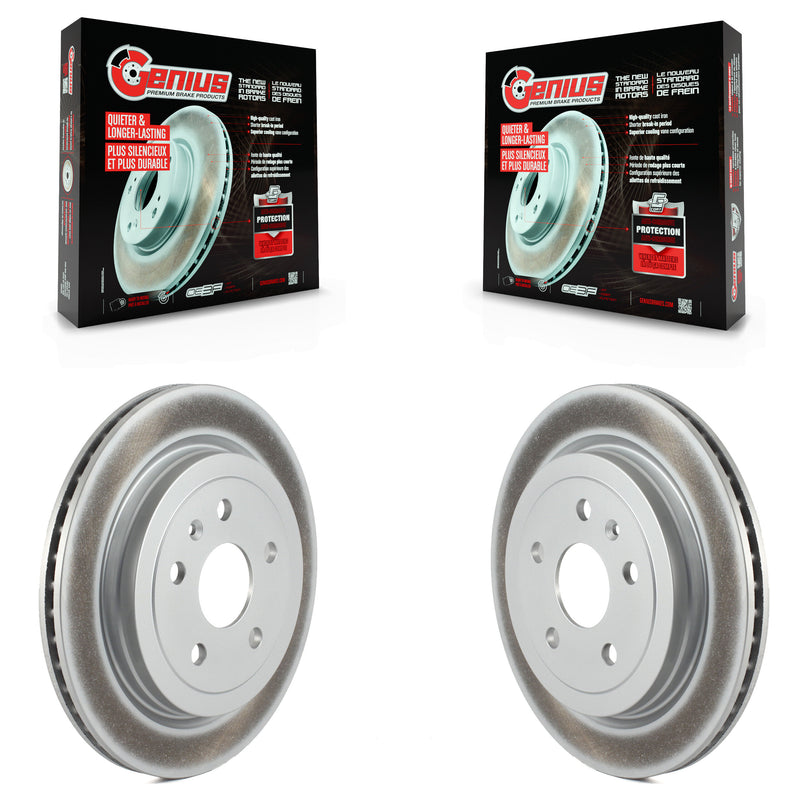 Genius KG-100410 Disc Brake Rotor for 2008-2019 Cadillac CTS, Chevrolet Camaro - Rear