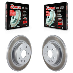 Genius KG-100413 Disc Brake Rotor for 2011-2022 Chevrolet Cruze, Chevrolet Cruze Limited and More - Rear