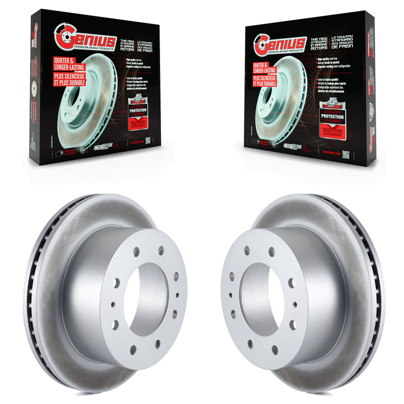 Genius KG-100416 Disc Brake Rotor for 2011-2024 Chevrolet Suburban, Chevrolet Suburban 3500 HD and More - Rear