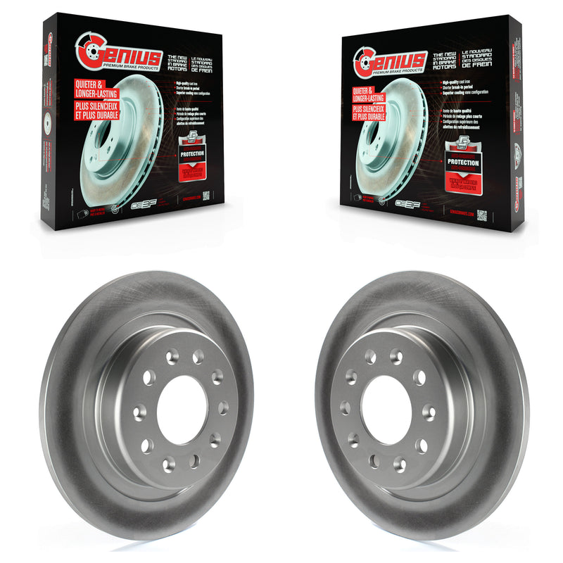 Genius KG-100420 Disc Brake Rotor for 2016-2024 Buick Regal TourX, Buick Regal Sportback and More - Rear