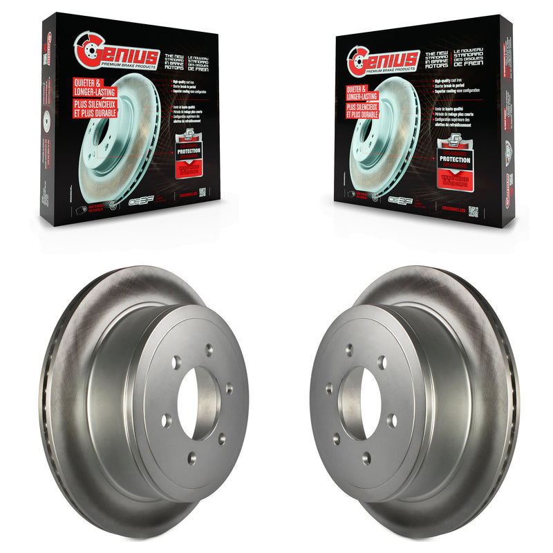 Genius KG-100436 Disc Brake Rotor for 2004-2011 Lincoln Mark LT, Ford F-150 - Rear