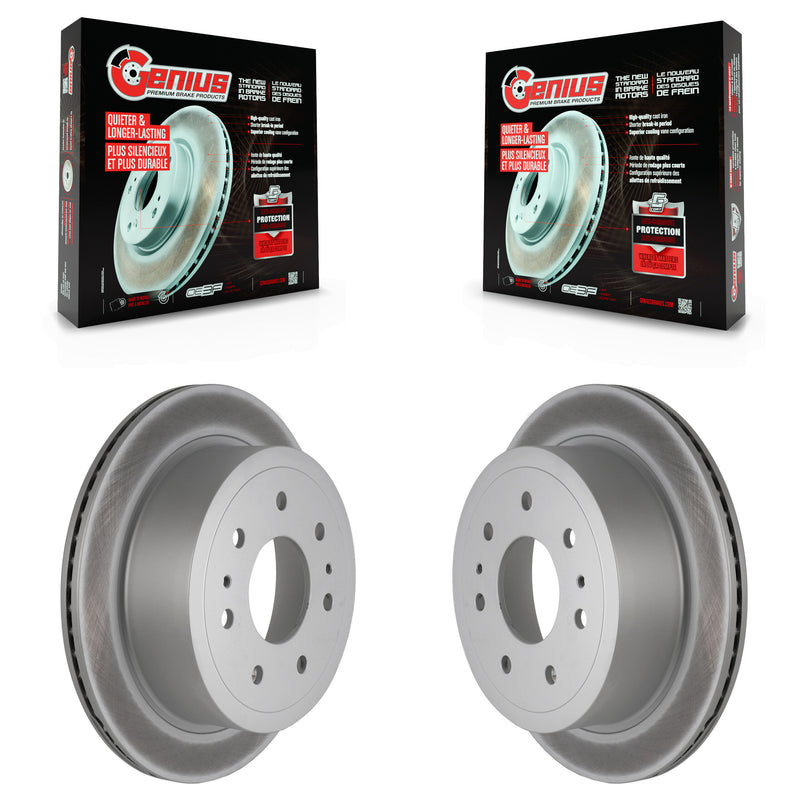 Genius KG-100437 Disc Brake Rotor for 2004-2011 Lincoln Mark LT, Ford F-150 - Rear