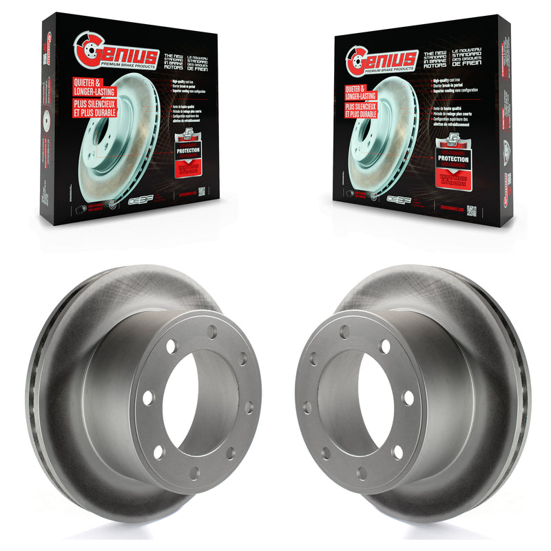 Genius KG-100443 Disc Brake Rotor for 2005-2012 Ford F-250 Super Duty, Ford F-350 Super Duty - Rear