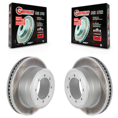 Genius KG-100457 Disc Brake Rotor for 2013-2022 Ford F-350 Super Duty, Ford F-250 Super Duty, Ford F-450 Super Duty - Rear