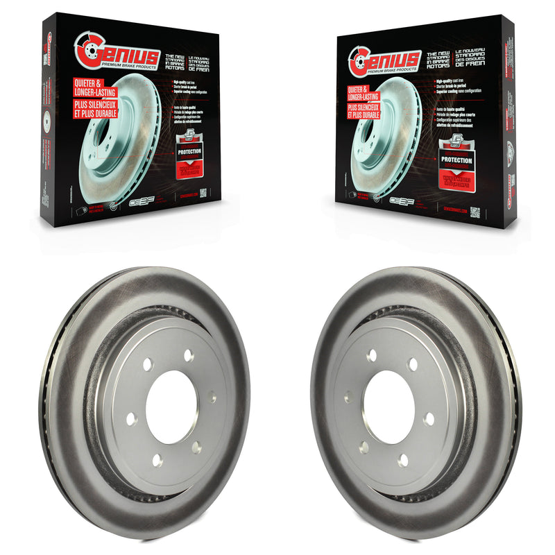 Genius KG-100460 Disc Brake Rotor for 2015-2017 Ford F-150 - Rear