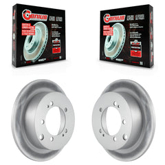 Genius KG-100463 Disc Brake Rotor for 1995-2006 Mitsubishi Lancer, Mitsubishi Outlander and More - Rear
