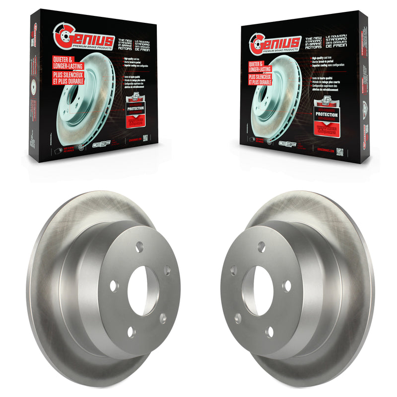 Genius KG-100465 Disc Brake Rotor for 1999-2004 Jeep Grand Cherokee - Rear