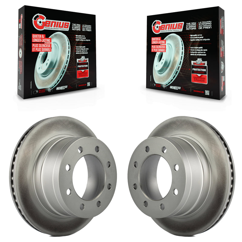 Genius KG-100468 Disc Brake Rotor for 2003-2008 Dodge Ram 1500, Dodge Ram 2500, Dodge Ram 3500 - Rear