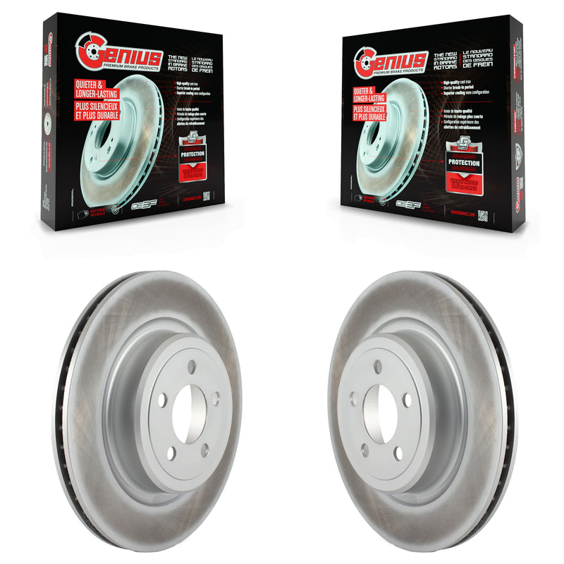 Genius KG-100475 Disc Brake Rotor for 2006-2023 Dodge Charger, Dodge Magnum - Rear