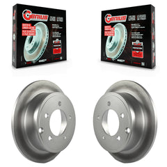 Genius KG-100476 Disc Brake Rotor for 2007-2017 Mitsubishi Lancer, Chrysler 200 and More - Rear