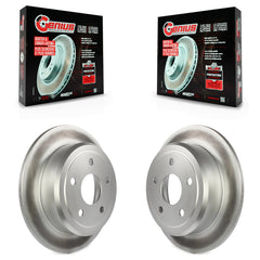 Genius KG-100477 Disc Brake Rotor for 2007-2018 Jeep Wrangler, Jeep Wrangler JK - Rear