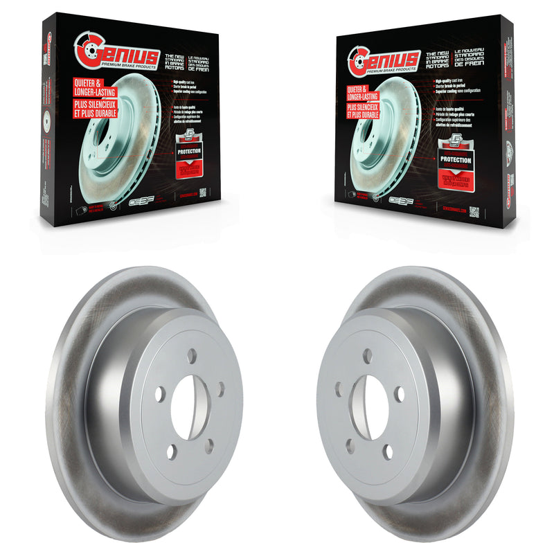 Genius KG-100479 Disc Brake Rotor for 2007-2012 Jeep Liberty, Dodge Nitro - Rear