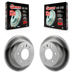 Genius KG-100481 Disc Brake Rotor for 2007-2018 Freightliner Sprinter 3500, Mercedes-Benz Sprinter 2500 and More - Rear